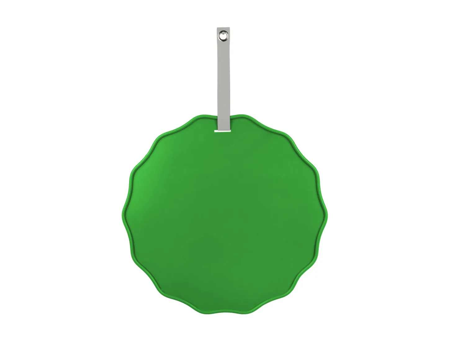 Present time - Memo board Funky Wave bright green