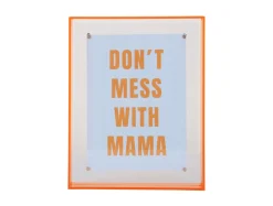 Present time - Photo frame Gayo Large acrylic bright orange