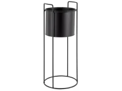 Present time - Plant pot set Essence round iron black