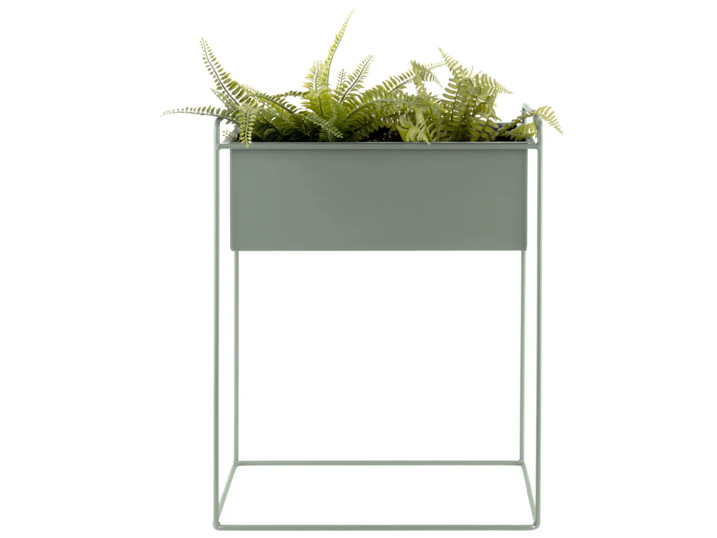 Present time - Plant pot set Essence straight iron jungle green