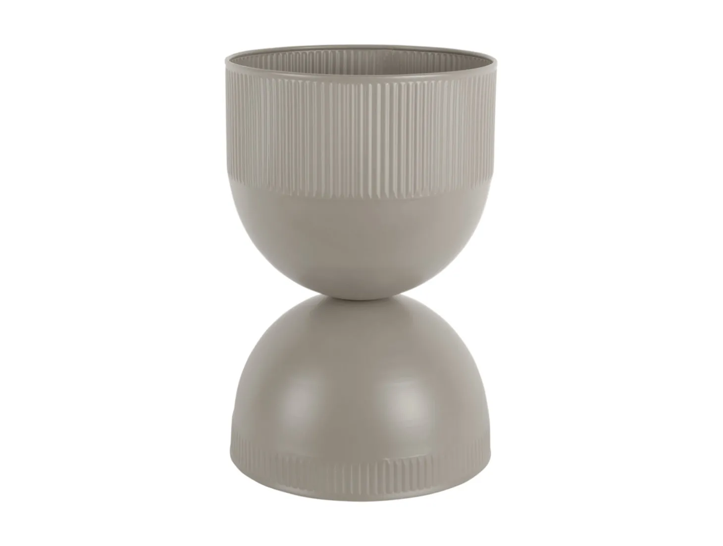 Present time - Plant pot Tonar medium soft warm grey
