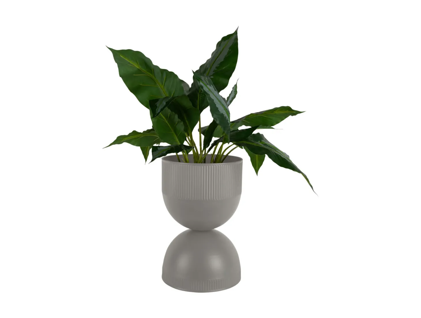 Present time - Plant pot Tonar medium soft warm grey