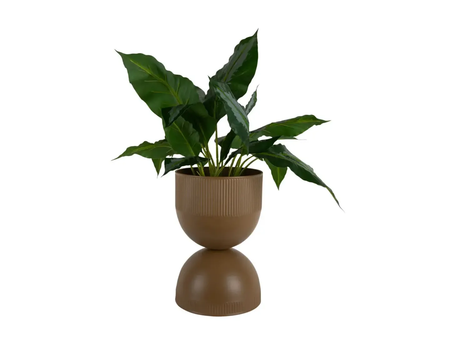 Present time - Plant pot Tonar medium mocha brown