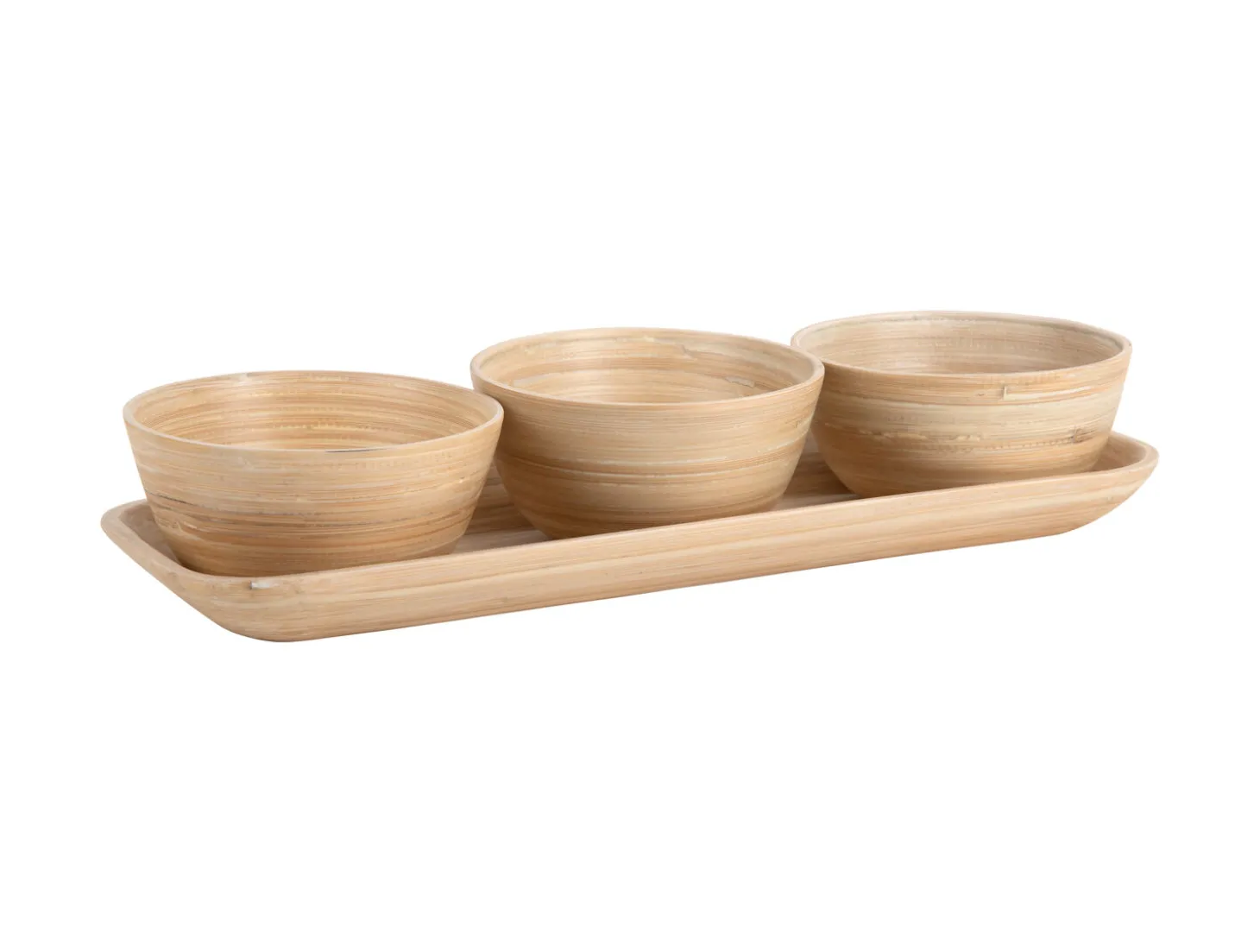 Present time - Snack set Puro bamboo natural