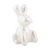 Present time - Statue Balloon Bunny ceramic white plated