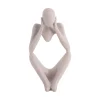 Present time - Statue Dreaming polyresin light grey