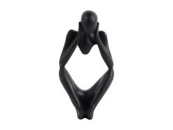Present time - Statue Dreaming polyresin black