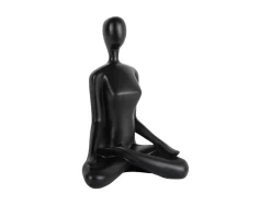 Present time - Statue Open Lotus black