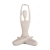 Present time - Statue Stretched Lotus light grey