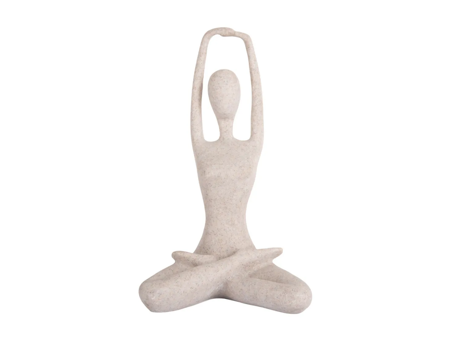 Present time - Statue Stretched Lotus light grey