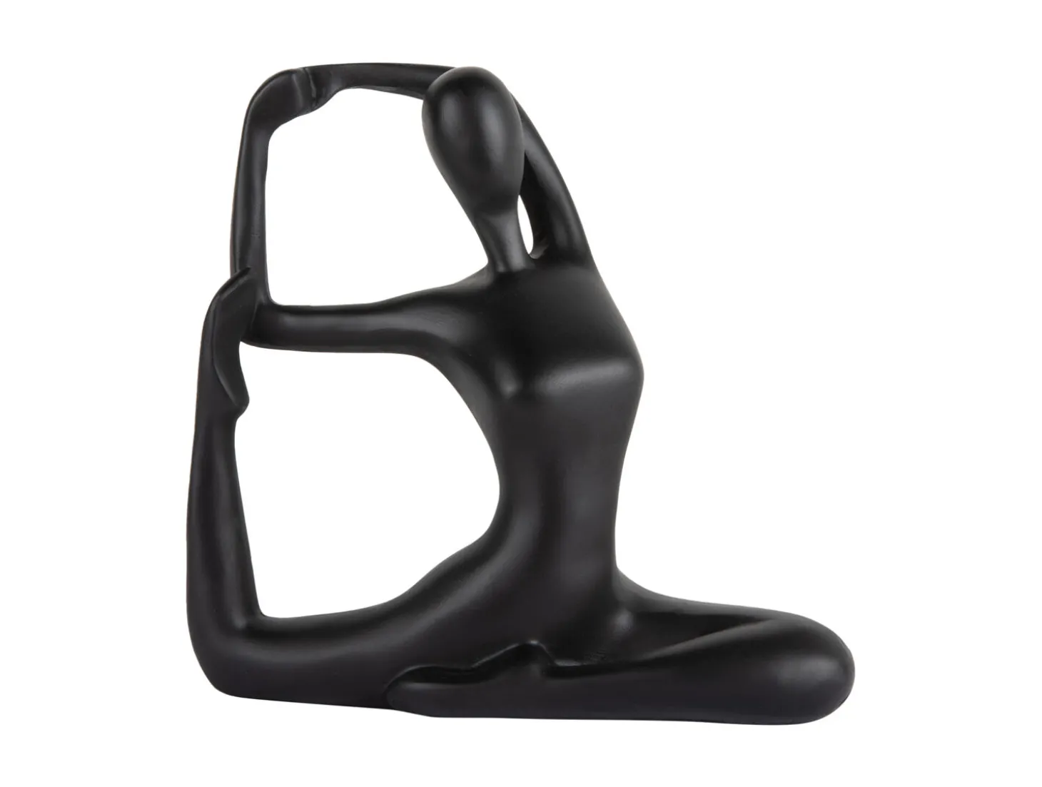 Present time - Statue Yoga Bow black