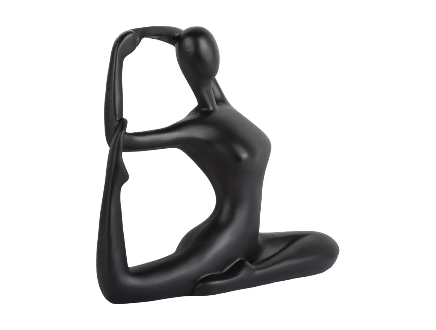 Present time - Statue Yoga Bow black
