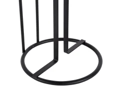 Present time - Toilet roll holder Wired metal black