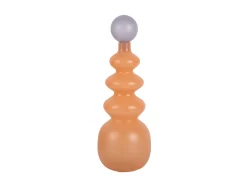 Present time - Vase Alegre Anillo large peach orange w. soft purple