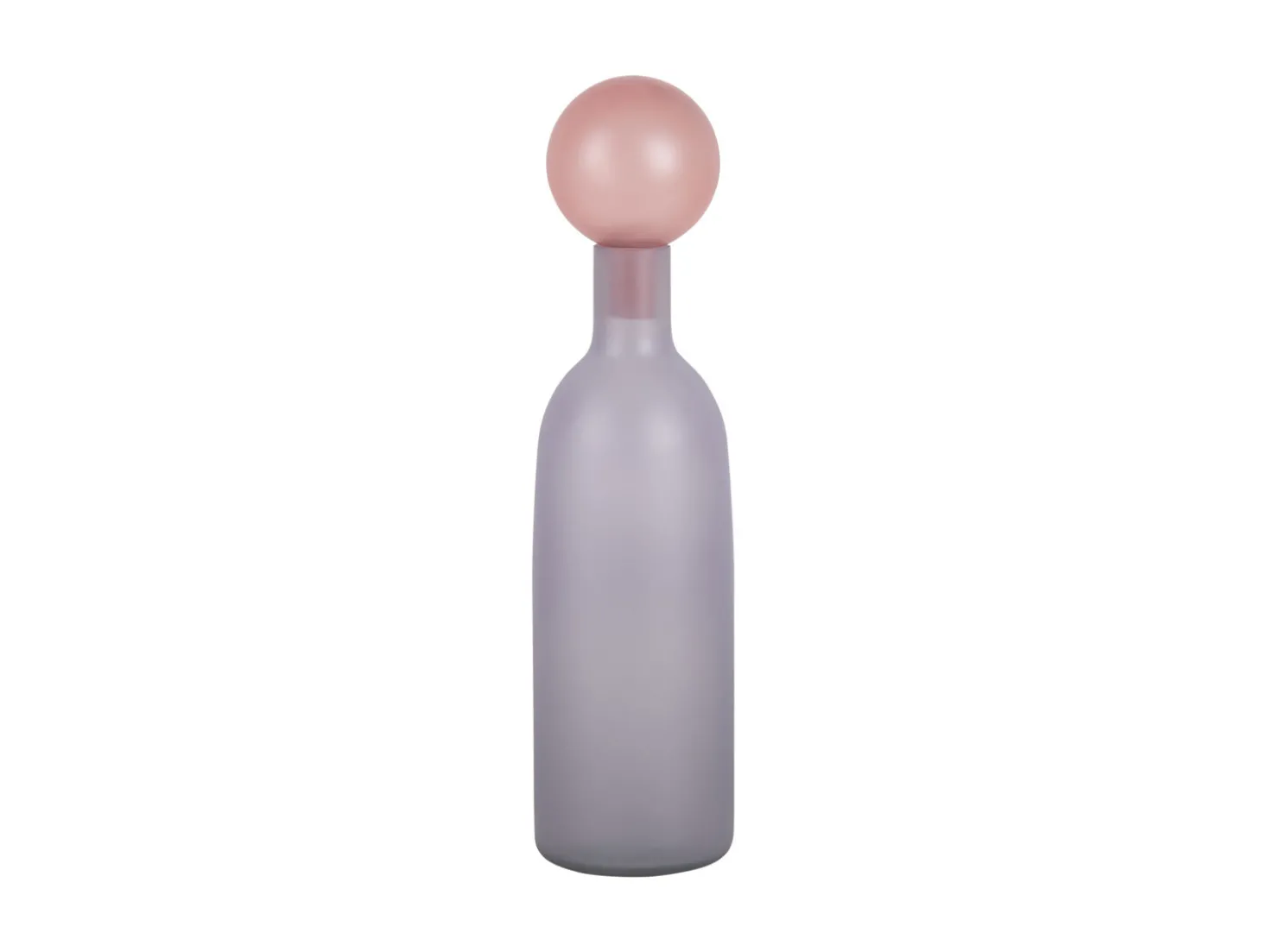 Present time - Vase Alegre Botellin soft purple w. soft pink