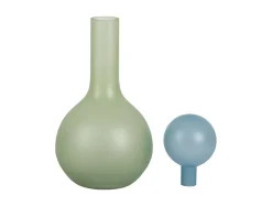 Present time - Vase Alegre Globo soft green w. soft blue