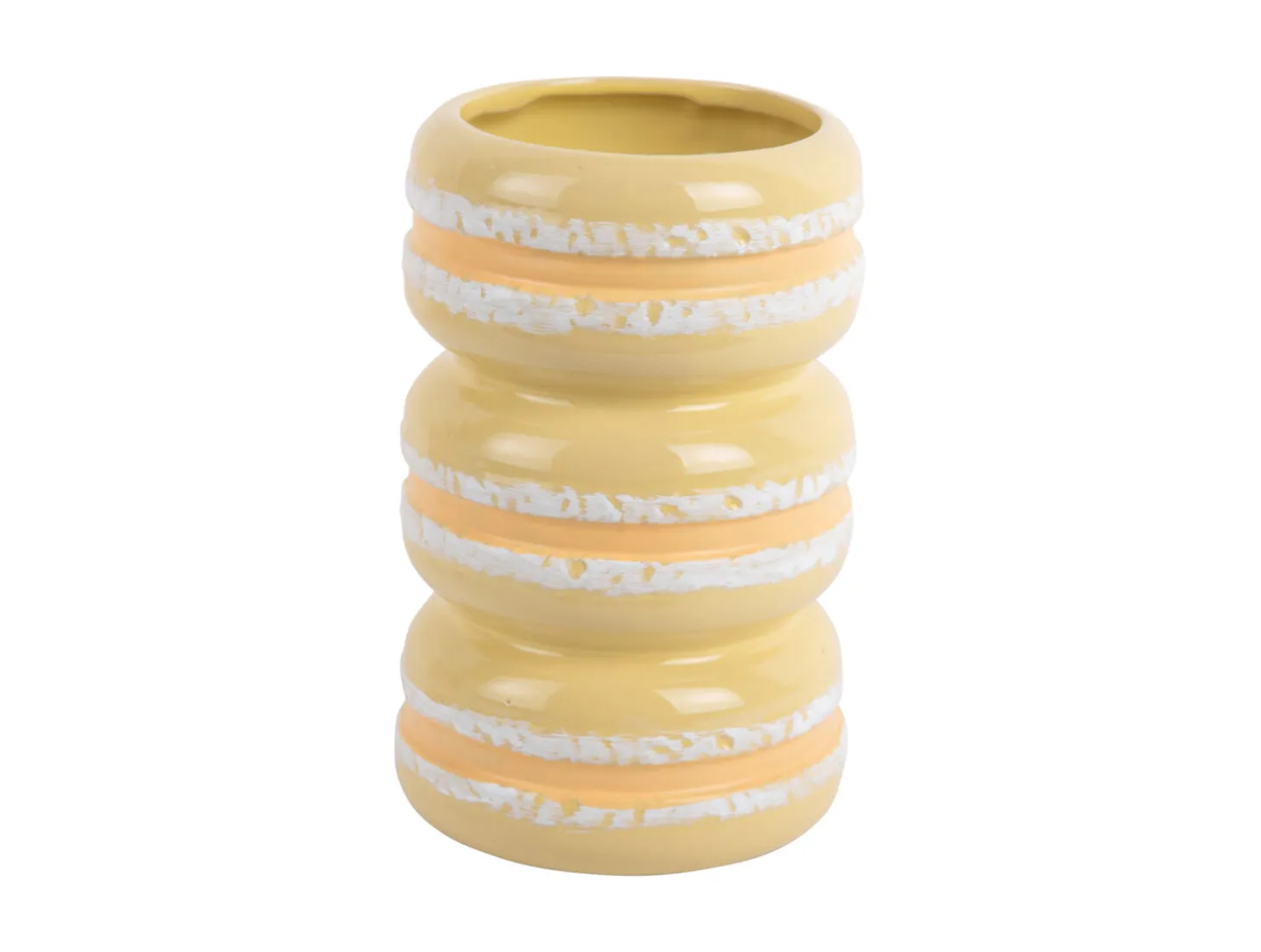 Present time - Vase Macaron soft yellow