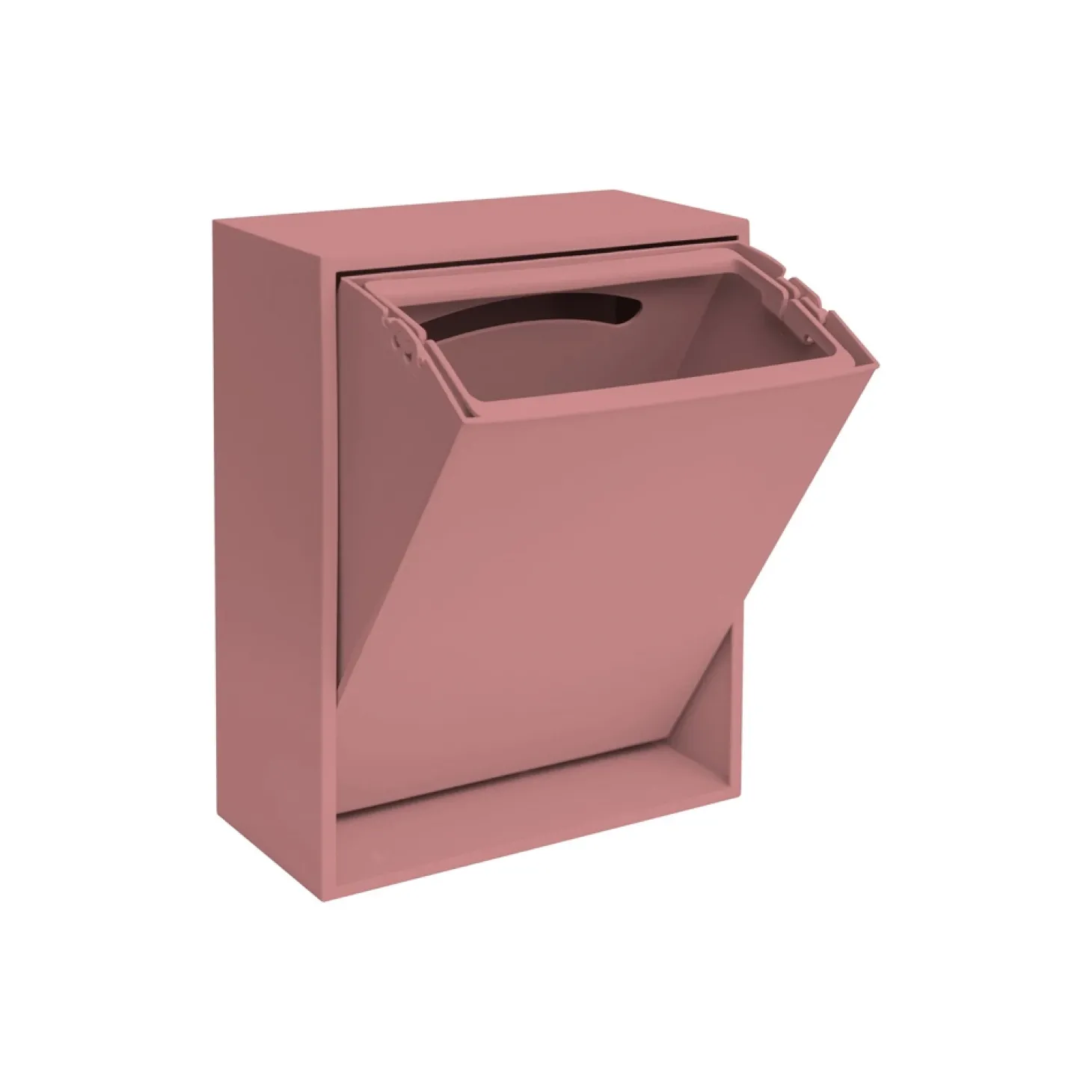 ReCollector - Affaldssortering, Affaldsbeholder, affaldsspand, Rose farve