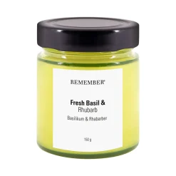 Remember - Duftlys "Fresh Basil & Rhubarb"