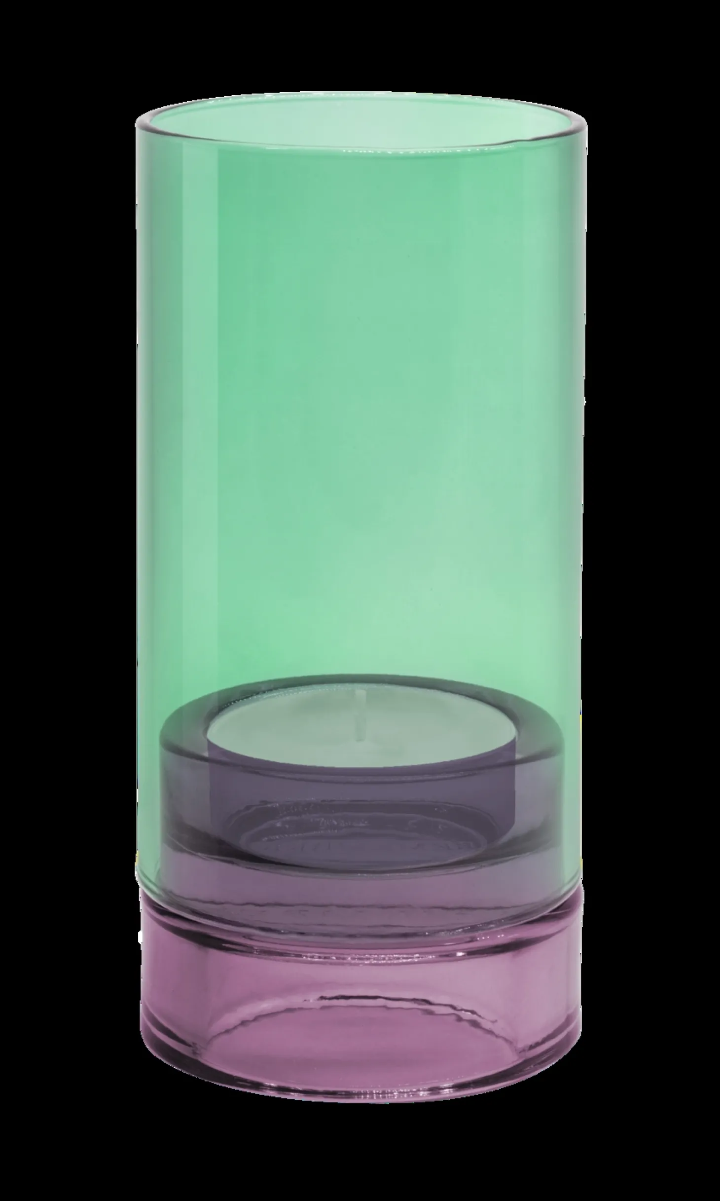 Remember - Glas lanterne "lys" - Aqua