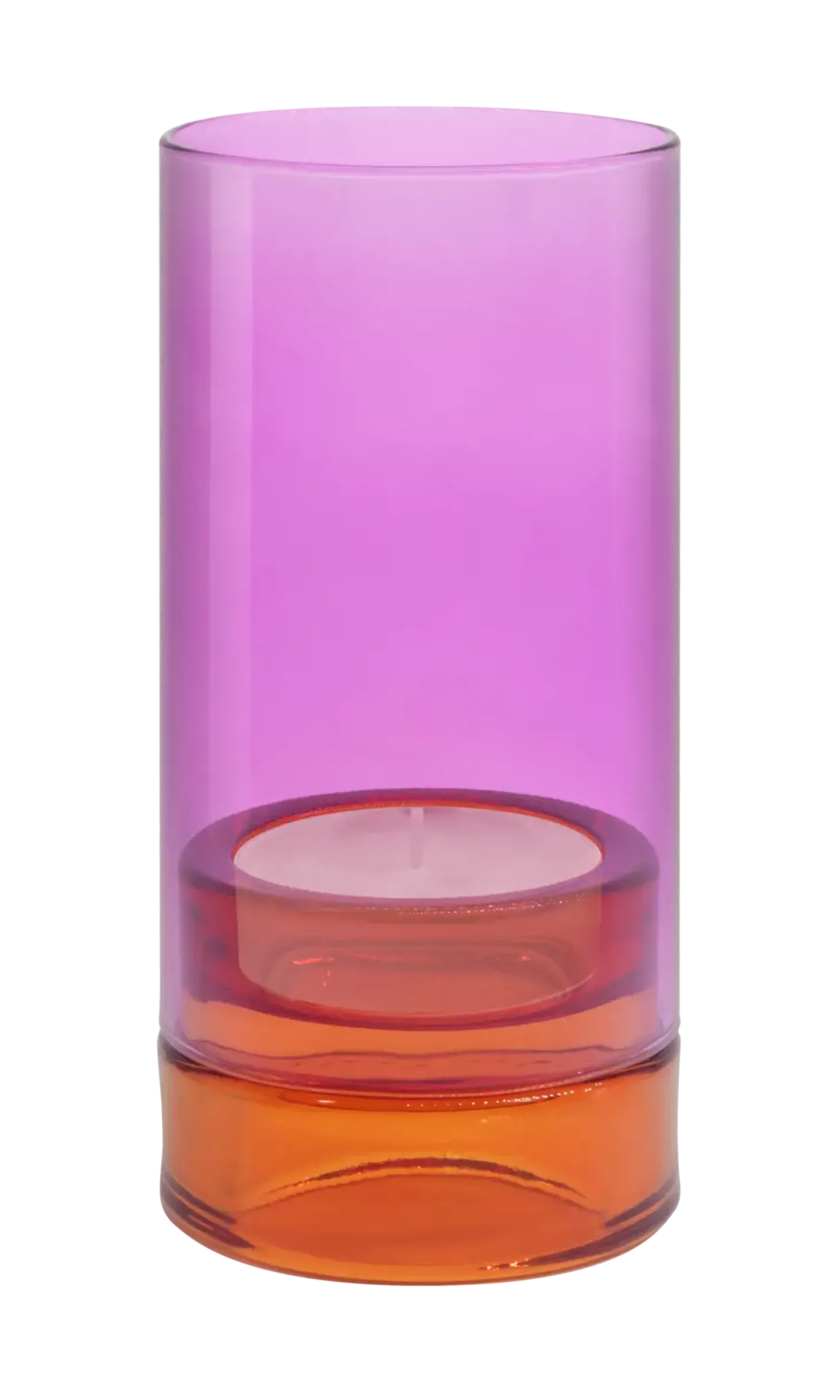 Remember - Glas lanterne "lys" - Pink