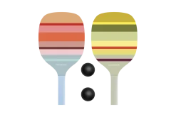 Remember - Spil - Beach Tennis-Set "Miami"