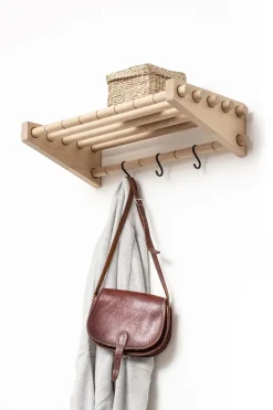Roon & Rahn by We Do Wood - Moodrack hattehylde - 52 cm, Natur