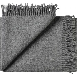 Silkeborg Uldspinderi - Plaid - Athen - Dark Nordic Grey / Mørke Grå - 130x200 cm
