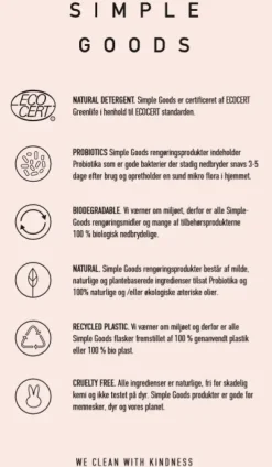 Simple Goods - Universal Cleaner - Universal Rengøringsmiddel