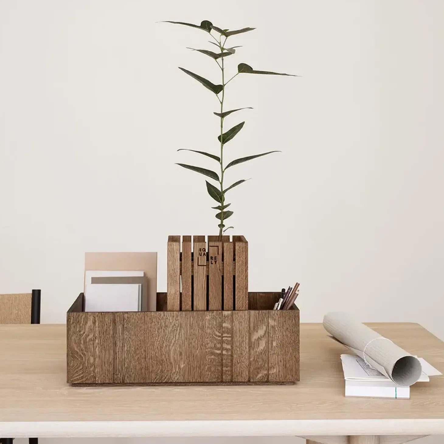 SQUARELY COPENHAGEN - Bordopstilling - Table Organizer - Mørk Eg
