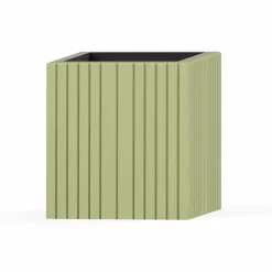 SQUARELY COPENHAGEN - Plantekasse - Unfold SQUARE - Meadow Green - 60 x 60 x 56 cm