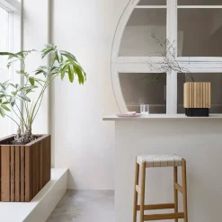 SQUARELY COPENHAGEN - Plantekasse - GrowLARGE - Mørk Eg - 90x45x52cm