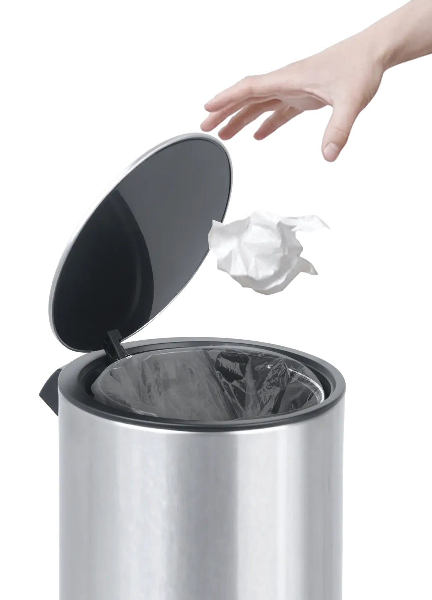 Steel Function - COMO Affaldsspand m. fodpedal - 3L