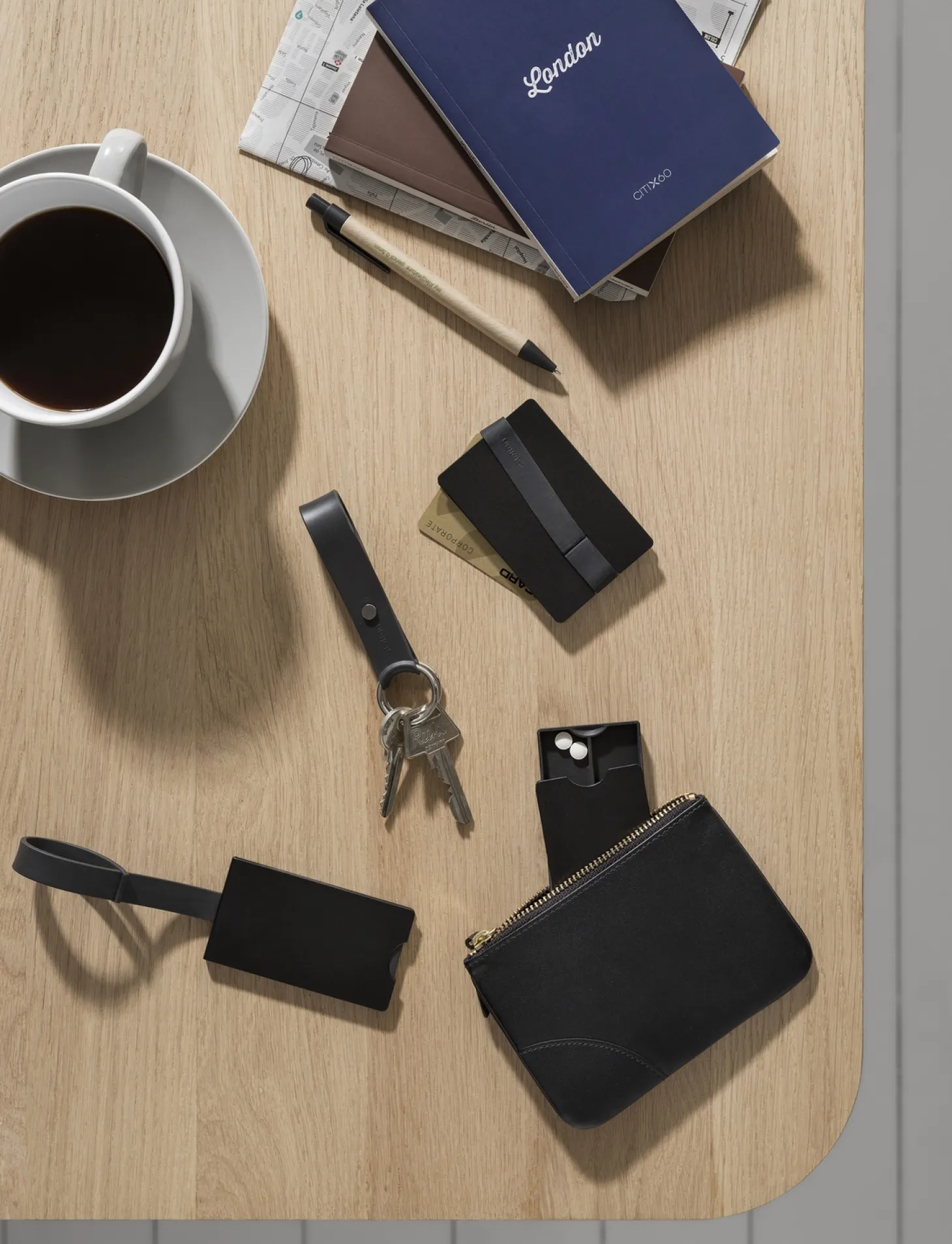 Stelton - Companion kortholder black