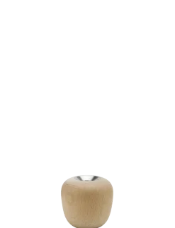 Stelton - Ora lysestage H 8 cm beech wood