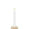 Stelton - Ora lysestage H 6.5 cm beech wood