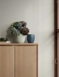 Stelton - Ora vase H 21.6 cm dark powder
