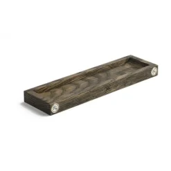 The Oak Men - Notice Shelf - Large - Dark Oak