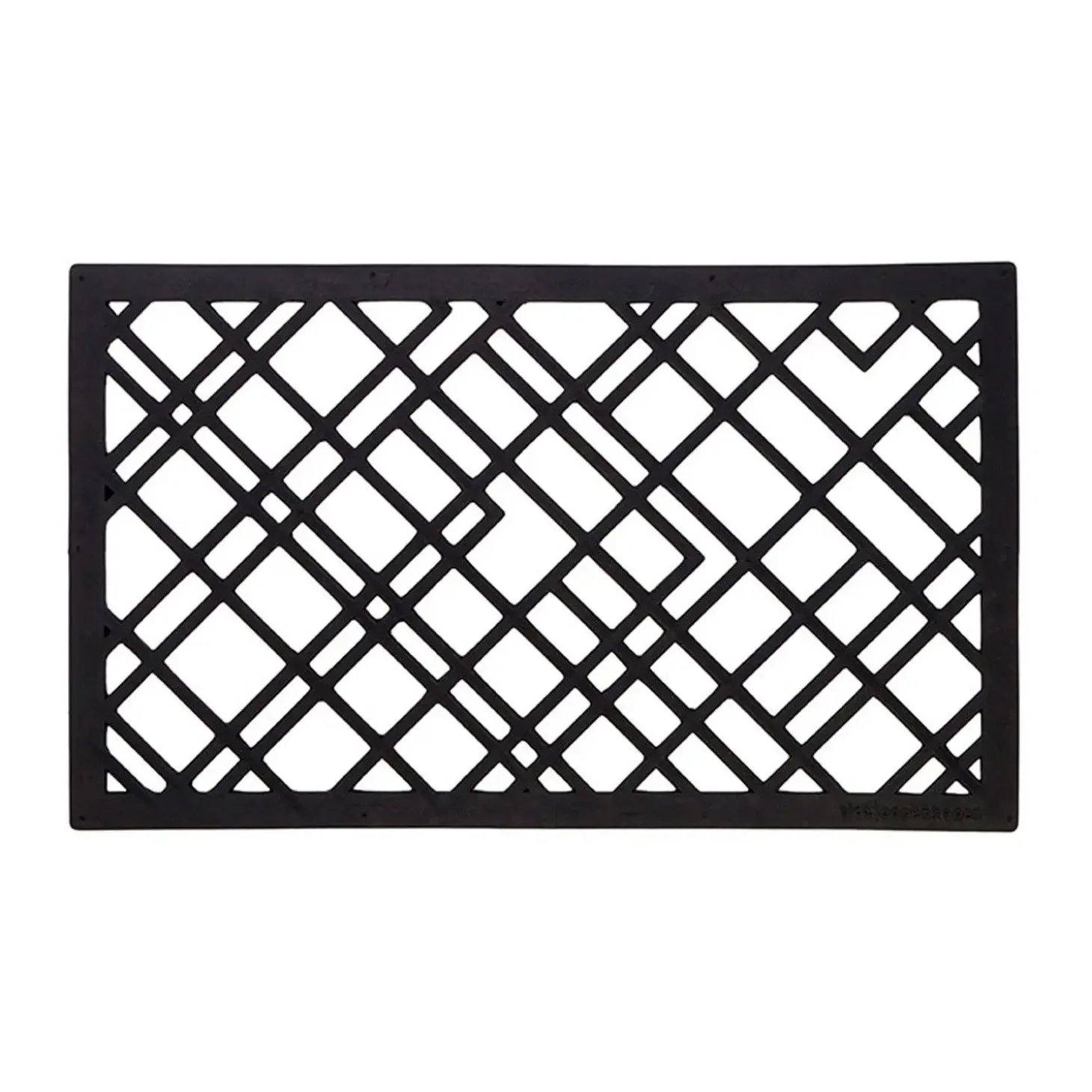 Tica Copenhagen - Dørmåtte - Lines Design - Gummi - Small