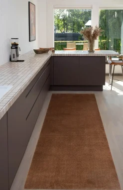 Tica Copenhagen - Gulvmåtte / Tæppe - Cognac - 100x300 cm
