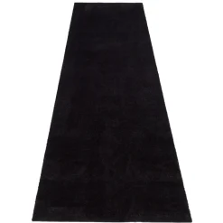 Tica Copenhagen - Løber - Unicolor - Black - 100x300