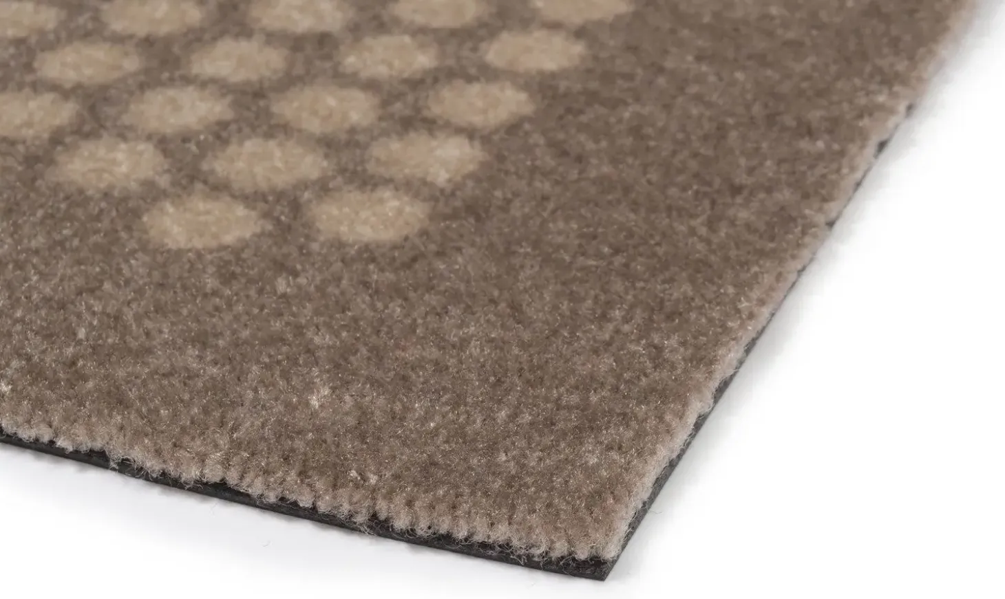 Tica Copenhagen - Smudsmåtte - Dots - Sand/beige - 67x120 cm