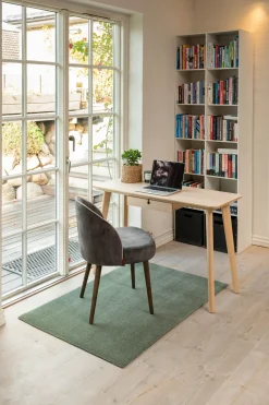 Tica Copenhagen - Smudsmåtte - Ensfarvet - Dusty green/støvet grøn - 90x130 cm