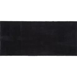 Tica Copenhagen - Smudsmåtte - Ensfarvet - Sort - 67x150 cm