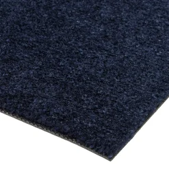Tica Copenhagen - Smudsmåtte - Ensfarvet - Mørkeblå - 67x120 cm