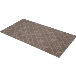 Tica Copenhagen - Smudsmåtte - Lines - Sand - 67x120 cm