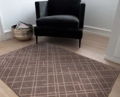 Tica Copenhagen - Smudsmåtte - Lines - Sand - 67x120 cm