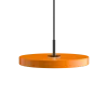Umage - Asteria pendel m/ sort top - mini - Nuance orange (Ø31 cm)