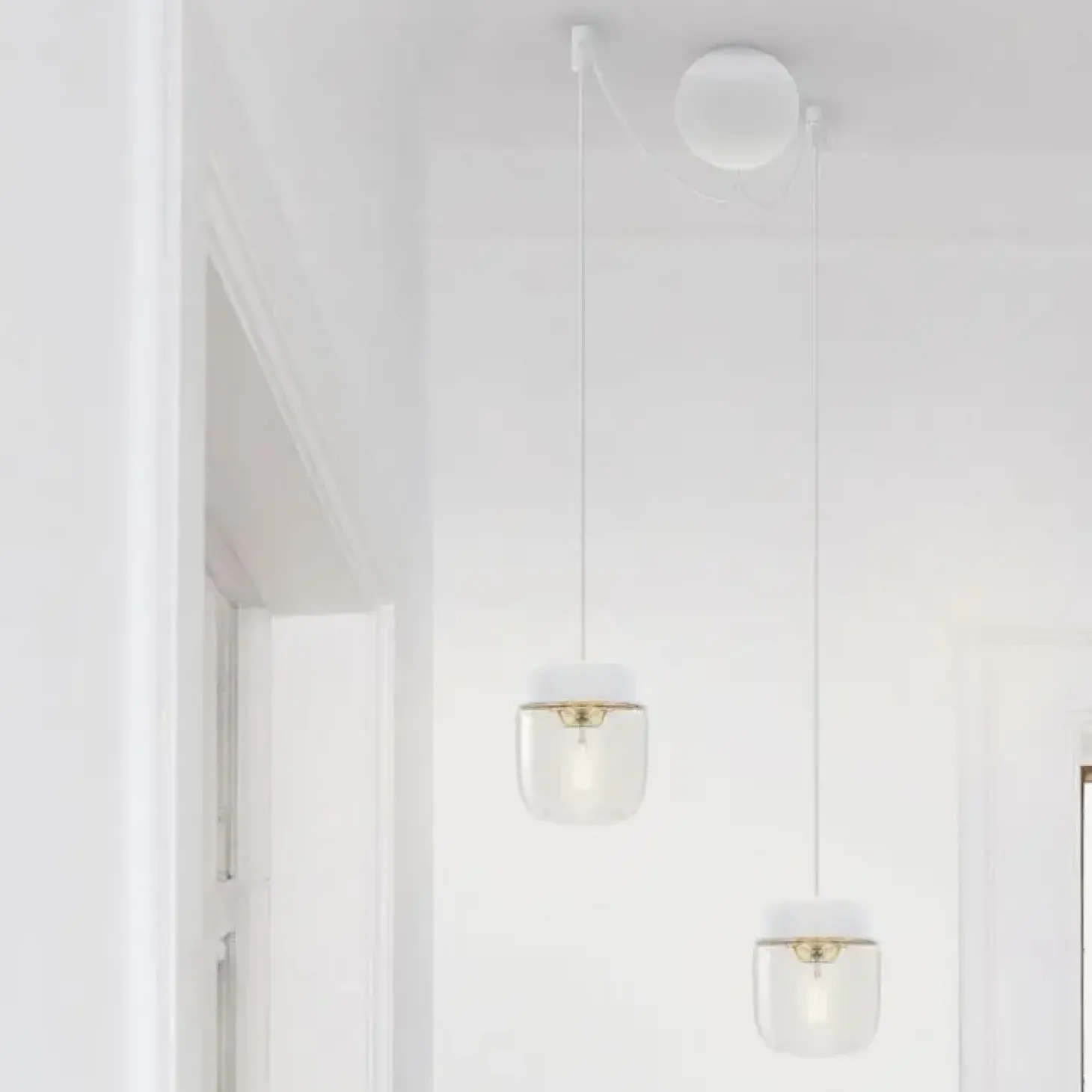Umage - Baldakin til Pendellamper - Cannonball white cluster 2