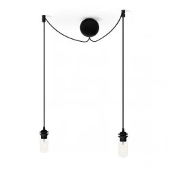 Umage - Baldakin til 2 pendellamper - Cannonball black cluster 2